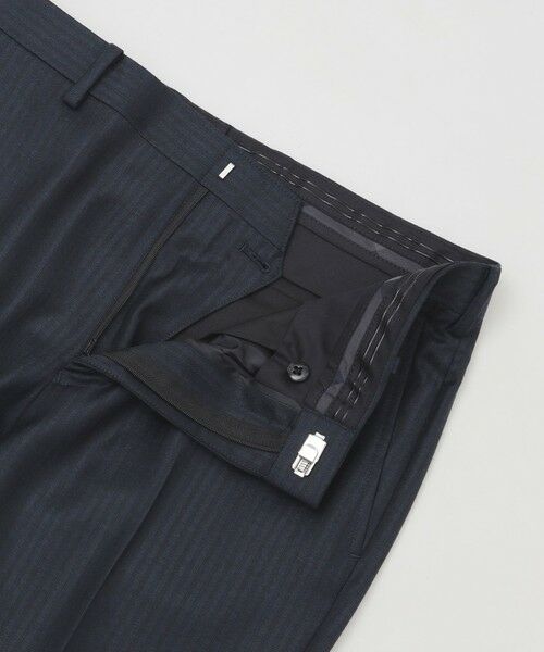 BLUE LABEL / BLACK LABEL CRESTBRIDGE / ブルーレーベル / ブラックレーベル・クレストブリッジ セットアップ | 【一部店舗限定】Zegna ELECTAネイビーシャドーストライプスリーピーススーツ | 詳細8