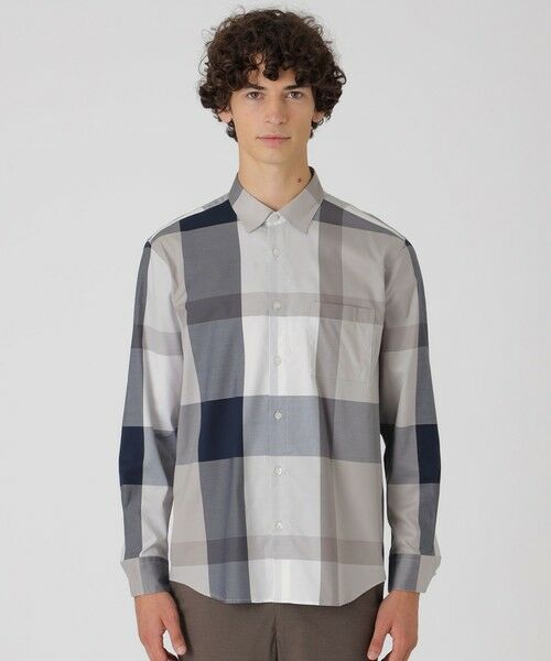 BLUE LABEL / BLACK LABEL CRESTBRIDGE / ブルーレーベル / ブラックレーベル・クレストブリッジ シャツ・ブラウス | コットンリヨセルクレストブリッジチェックシャツ | 詳細2