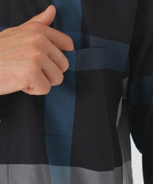 BLUE LABEL / BLACK LABEL CRESTBRIDGE / ブルーレーベル / ブラックレーベル・クレストブリッジ シャツ・ブラウス | コットンリヨセルクレストブリッジチェックシャツ | 詳細11
