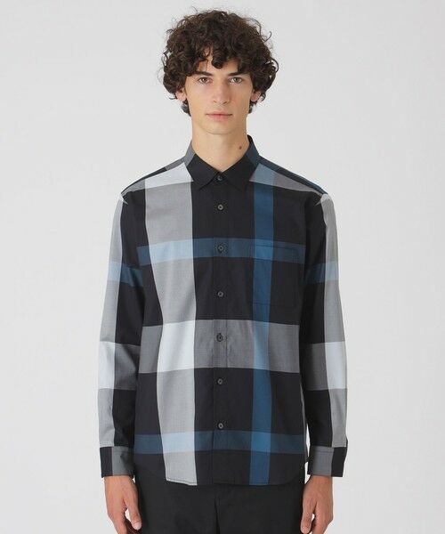 BLUE LABEL / BLACK LABEL CRESTBRIDGE / ブルーレーベル / ブラックレーベル・クレストブリッジ シャツ・ブラウス | コットンリヨセルクレストブリッジチェックシャツ | 詳細8