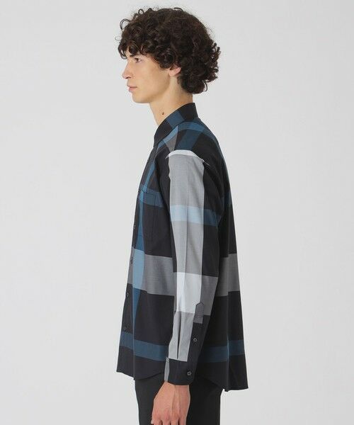 BLUE LABEL / BLACK LABEL CRESTBRIDGE / ブルーレーベル / ブラックレーベル・クレストブリッジ シャツ・ブラウス | コットンリヨセルクレストブリッジチェックシャツ | 詳細9