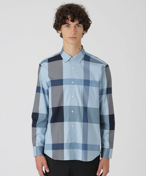 BLUE LABEL / BLACK LABEL CRESTBRIDGE / ブルーレーベル / ブラックレーベル・クレストブリッジ シャツ・ブラウス | コットンリヨセルクレストブリッジチェックシャツ | 詳細14