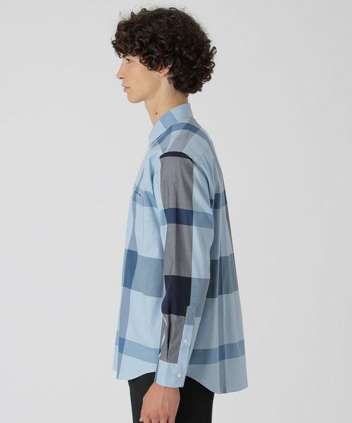 BLUE LABEL / BLACK LABEL CRESTBRIDGE / ブルーレーベル / ブラックレーベル・クレストブリッジ シャツ・ブラウス | コットンリヨセルクレストブリッジチェックシャツ | 詳細15