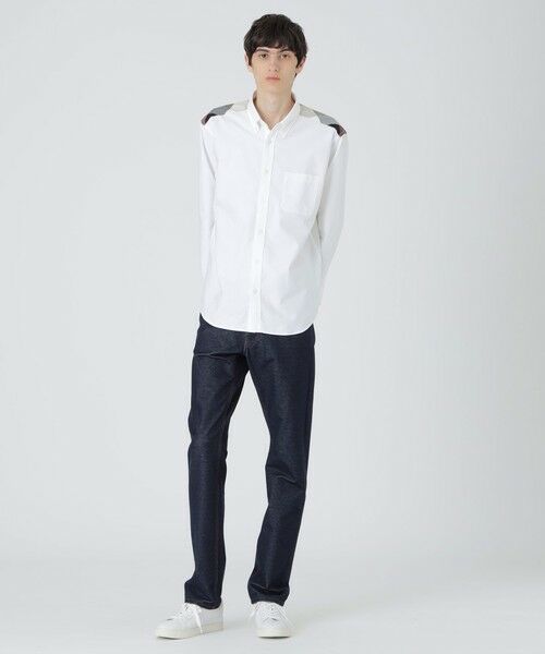 BLUE LABEL / BLACK LABEL CRESTBRIDGE / ブルーレーベル / ブラックレーベル・クレストブリッジ  シャツ・ブラウス | ショルダーチェックオックスシャツ | 詳細1