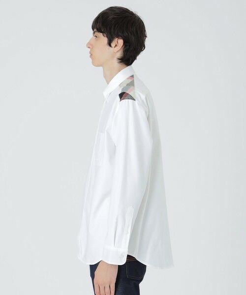 BLUE LABEL / BLACK LABEL CRESTBRIDGE / ブルーレーベル / ブラックレーベル・クレストブリッジ  シャツ・ブラウス | ショルダーチェックオックスシャツ | 詳細2