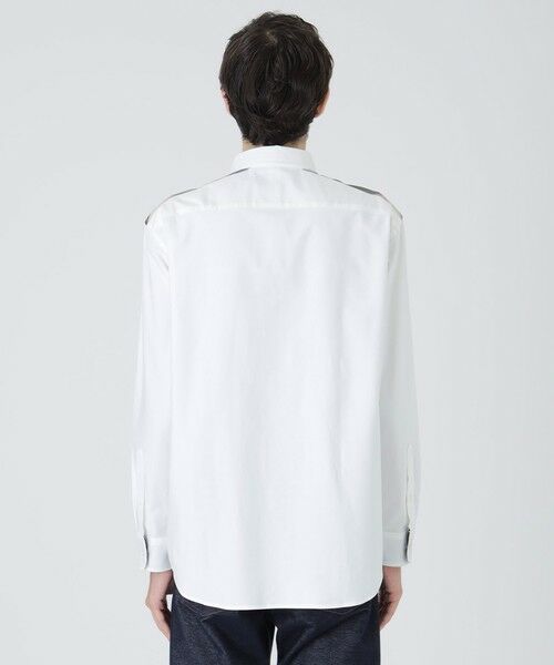 BLUE LABEL / BLACK LABEL CRESTBRIDGE / ブルーレーベル / ブラックレーベル・クレストブリッジ  シャツ・ブラウス | ショルダーチェックオックスシャツ | 詳細3