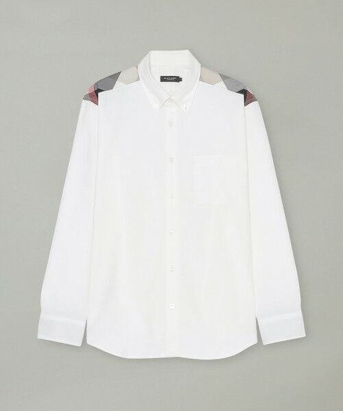 BLUE LABEL / BLACK LABEL CRESTBRIDGE / ブルーレーベル / ブラックレーベル・クレストブリッジ  シャツ・ブラウス | ショルダーチェックオックスシャツ | 詳細5
