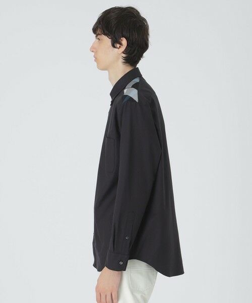 BLUE LABEL / BLACK LABEL CRESTBRIDGE / ブルーレーベル / ブラックレーベル・クレストブリッジ  シャツ・ブラウス | ショルダーチェックオックスシャツ | 詳細7