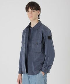 BLUE LABEL / BLACK LABEL CRESTBRIDGE / ブルーレーベル / ブラックレーベル・クレストブリッジ  シャツ・ブラウス | 【BRIT】ブリーチサテンジャージーオフィサーシャツ