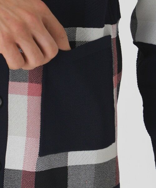 BLUE LABEL / BLACK LABEL CRESTBRIDGE / ブルーレーベル / ブラックレーベル・クレストブリッジ ニット・セーター | パッチワークチェックカーディガン | 詳細12