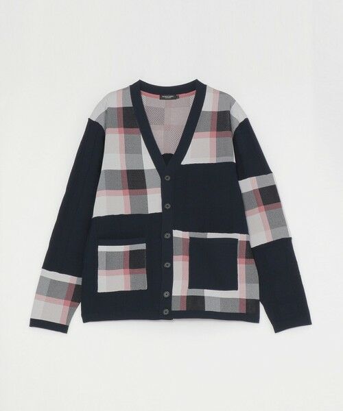 BLUE LABEL / BLACK LABEL CRESTBRIDGE / ブルーレーベル / ブラックレーベル・クレストブリッジ ニット・セーター | パッチワークチェックカーディガン | 詳細14