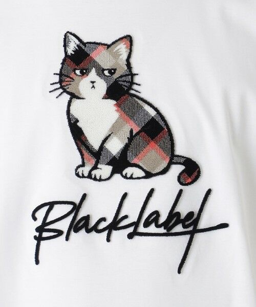 BLUE LABEL / BLACK LABEL CRESTBRIDGE / ブルーレーベル / ブラックレーベル・クレストブリッジ  カットソー | クレストブリッジキャットグラフィックTシャツ | 詳細5
