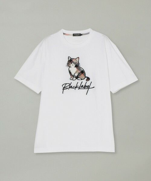 BLUE LABEL / BLACK LABEL CRESTBRIDGE / ブルーレーベル / ブラックレーベル・クレストブリッジ  カットソー | クレストブリッジキャットグラフィックTシャツ | 詳細6