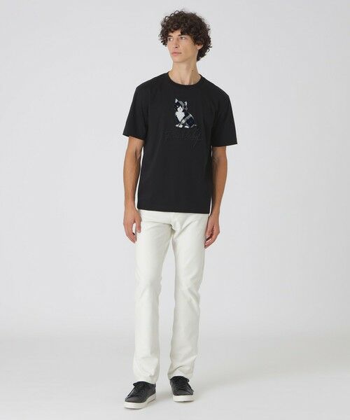 BLUE LABEL / BLACK LABEL CRESTBRIDGE / ブルーレーベル / ブラックレーベル・クレストブリッジ  カットソー | クレストブリッジキャットグラフィックTシャツ | 詳細7