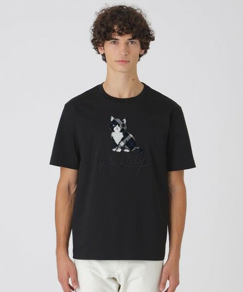 BLUE LABEL / BLACK LABEL CRESTBRIDGE / ブルーレーベル / ブラックレーベル・クレストブリッジ  カットソー | クレストブリッジキャットグラフィックTシャツ | 詳細8