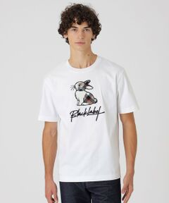 BLUE LABEL / BLACK LABEL CRESTBRIDGE / ブルーレーベル / ブラックレーベル・クレストブリッジ  カットソー | クレストブリッジラビットグラフィックTシャツ