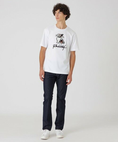 BLUE LABEL / BLACK LABEL CRESTBRIDGE / ブルーレーベル / ブラックレーベル・クレストブリッジ カットソー | クレストブリッジラビットグラフィックTシャツ | 詳細1