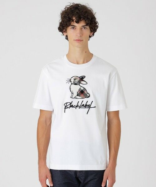 BLUE LABEL / BLACK LABEL CRESTBRIDGE / ブルーレーベル / ブラックレーベル・クレストブリッジ カットソー | クレストブリッジラビットグラフィックTシャツ | 詳細2