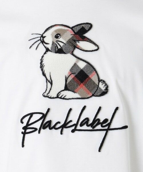BLUE LABEL / BLACK LABEL CRESTBRIDGE / ブルーレーベル / ブラックレーベル・クレストブリッジ カットソー | クレストブリッジラビットグラフィックTシャツ | 詳細5