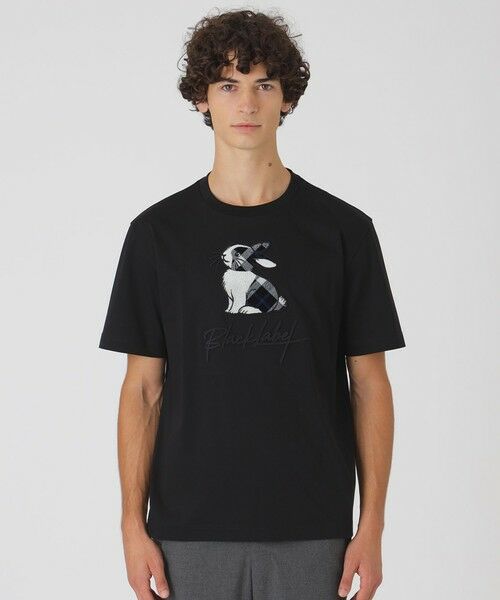 BLUE LABEL / BLACK LABEL CRESTBRIDGE / ブルーレーベル / ブラックレーベル・クレストブリッジ カットソー | クレストブリッジラビットグラフィックTシャツ | 詳細8
