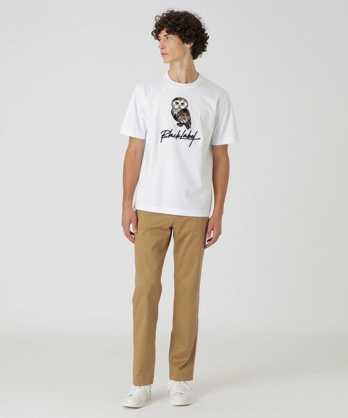 BLUE LABEL / BLACK LABEL CRESTBRIDGE / ブルーレーベル / ブラックレーベル・クレストブリッジ カットソー | クレストブリッジオウルグラフィックTシャツ | 詳細1