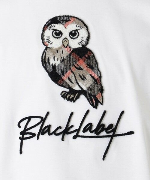 BLUE LABEL / BLACK LABEL CRESTBRIDGE / ブルーレーベル / ブラックレーベル・クレストブリッジ カットソー | クレストブリッジオウルグラフィックTシャツ | 詳細5