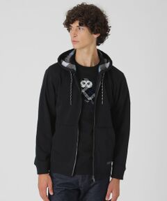 BLUE LABEL / BLACK LABEL CRESTBRIDGE / ブルーレーベル / ブラックレーベル・クレストブリッジ  カットソー | クレストブリッジチェックコンビバックパイルパーカー