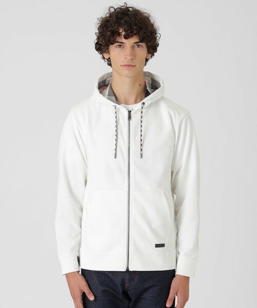 BLUE LABEL / BLACK LABEL CRESTBRIDGE / ブルーレーベル / ブラックレーベル・クレストブリッジ カットソー | クレストブリッジチェックコンビバックパイルパーカー | 詳細2