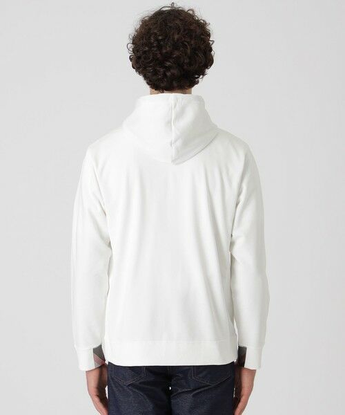 BLUE LABEL / BLACK LABEL CRESTBRIDGE / ブルーレーベル / ブラックレーベル・クレストブリッジ カットソー | クレストブリッジチェックコンビバックパイルパーカー | 詳細4