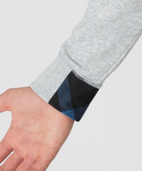 BLUE LABEL / BLACK LABEL CRESTBRIDGE / ブルーレーベル / ブラックレーベル・クレストブリッジ カットソー | クレストブリッジチェックコンビバックパイルパーカー | 詳細17