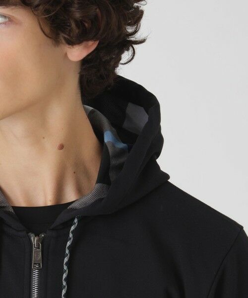 BLUE LABEL / BLACK LABEL CRESTBRIDGE / ブルーレーベル / ブラックレーベル・クレストブリッジ カットソー | クレストブリッジチェックコンビバックパイルパーカー | 詳細25