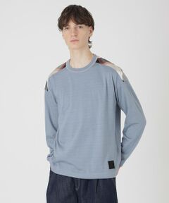 BLUE LABEL / BLACK LABEL CRESTBRIDGE / ブルーレーベル / ブラックレーベル・クレストブリッジ  カットソー | 【BRIT】フォギーダイショルダーチェックカットソー