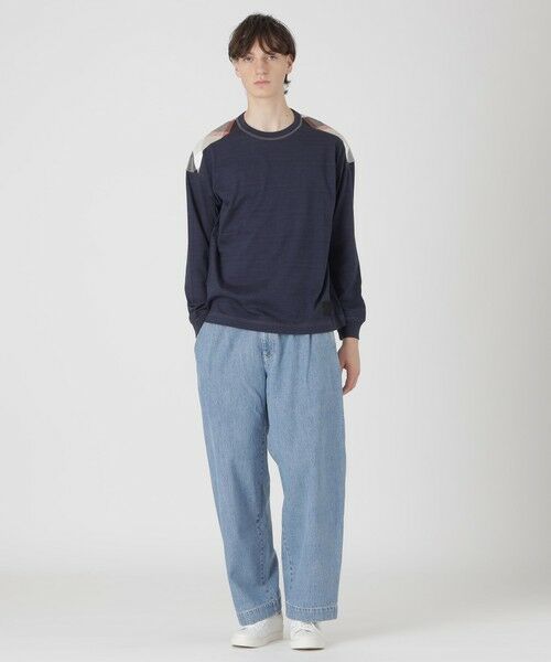 BLUE LABEL / BLACK LABEL CRESTBRIDGE / ブルーレーベル / ブラックレーベル・クレストブリッジ  カットソー | 【BRIT】フォギーダイショルダーチェックカットソー | 詳細6