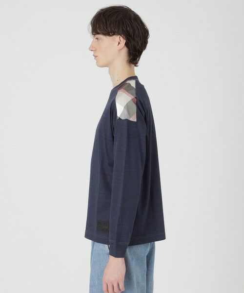 BLUE LABEL / BLACK LABEL CRESTBRIDGE / ブルーレーベル / ブラックレーベル・クレストブリッジ  カットソー | 【BRIT】フォギーダイショルダーチェックカットソー | 詳細7