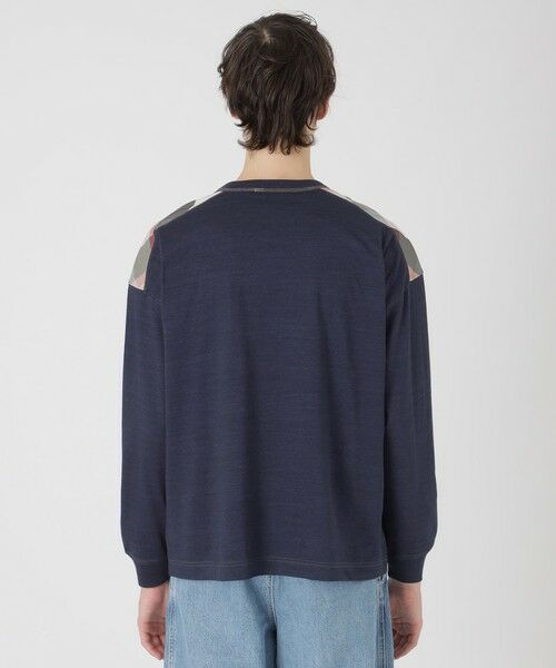BLUE LABEL / BLACK LABEL CRESTBRIDGE / ブルーレーベル / ブラックレーベル・クレストブリッジ  カットソー | 【BRIT】フォギーダイショルダーチェックカットソー | 詳細8