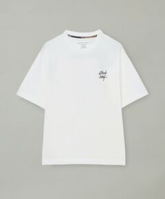 BLUE LABEL / BLACK LABEL CRESTBRIDGE / ブルーレーベル / ブラックレーベル・クレストブリッジ  カットソー | 【一部店舗限定】SWINGING CATエンブロイダリーTシャツ