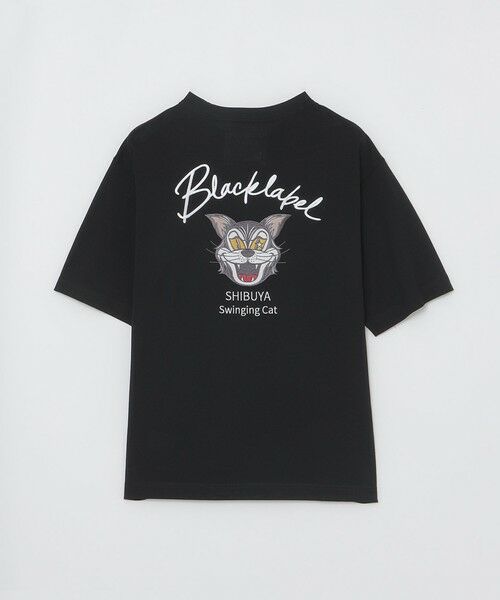 BLUE LABEL / BLACK LABEL CRESTBRIDGE / ブルーレーベル / ブラックレーベル・クレストブリッジ カットソー | 【一部店舗限定】SWINGING CATエンブロイダリーTシャツ | 詳細3