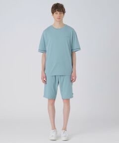 BLUE LABEL / BLACK LABEL CRESTBRIDGE / ブルーレーベル / ブラックレーベル・クレストブリッジ  カットソー | 【一部店舗限定】【AddElm】Add.01Tシャツ&ショーツセット