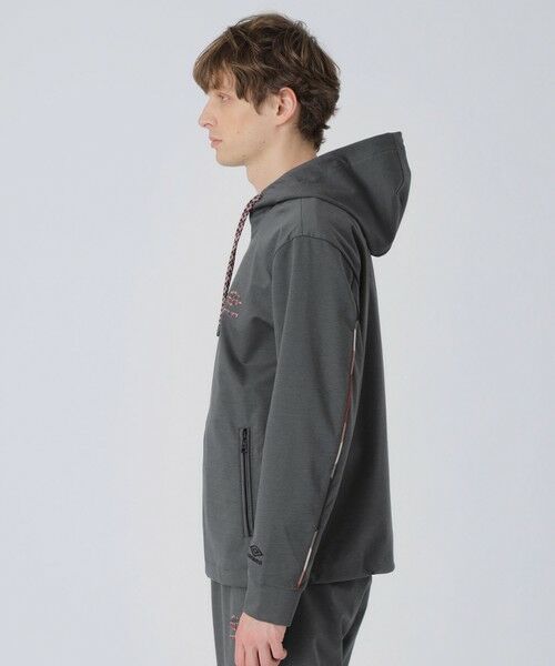 BLUE LABEL / BLACK LABEL CRESTBRIDGE / ブルーレーベル / ブラックレーベル・クレストブリッジ カットソー | 【WEB・一部店舗限定】【UMBRO】クレストブリッジチェックコンビトラックパーカー | 詳細3