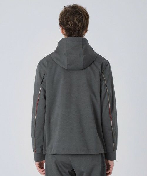 BLUE LABEL / BLACK LABEL CRESTBRIDGE / ブルーレーベル / ブラックレーベル・クレストブリッジ カットソー | 【WEB・一部店舗限定】【UMBRO】クレストブリッジチェックコンビトラックパーカー | 詳細4