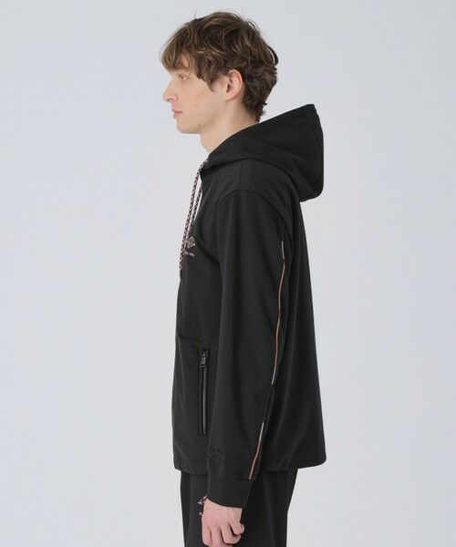 BLUE LABEL / BLACK LABEL CRESTBRIDGE / ブルーレーベル / ブラックレーベル・クレストブリッジ カットソー | 【WEB・一部店舗限定】【UMBRO】クレストブリッジチェックコンビトラックパーカー | 詳細13