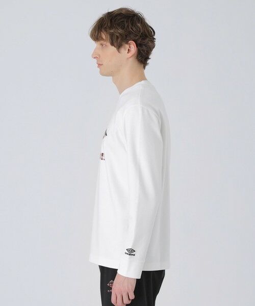 BLUE LABEL / BLACK LABEL CRESTBRIDGE / ブルーレーベル / ブラックレーベル・クレストブリッジ カットソー | 【WEB・一部店舗限定】【UMBROコラボ】ロゴグラフィックカットソー | 詳細2