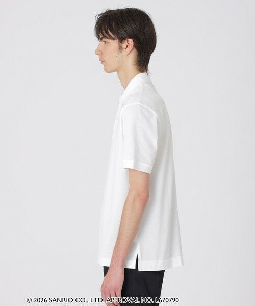 BLUE LABEL / BLACK LABEL CRESTBRIDGE / ブルーレーベル / ブラックレーベル・クレストブリッジ  カットソー | 【一部店舗限定】【ハローキティコラボ】クレストブリッジガーズマンキティワッペンポロシャツ | 詳細2