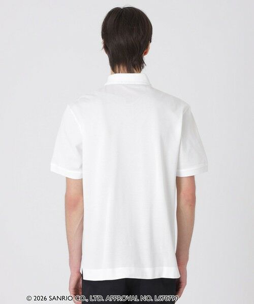 BLUE LABEL / BLACK LABEL CRESTBRIDGE / ブルーレーベル / ブラックレーベル・クレストブリッジ  カットソー | 【一部店舗限定】【ハローキティコラボ】クレストブリッジガーズマンキティワッペンポロシャツ | 詳細3