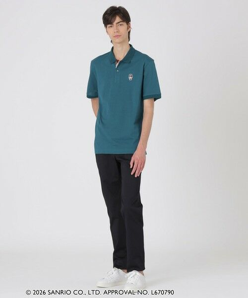 BLUE LABEL / BLACK LABEL CRESTBRIDGE / ブルーレーベル / ブラックレーベル・クレストブリッジ  カットソー | 【一部店舗限定】【ハローキティコラボ】クレストブリッジガーズマンキティワッペンポロシャツ | 詳細13