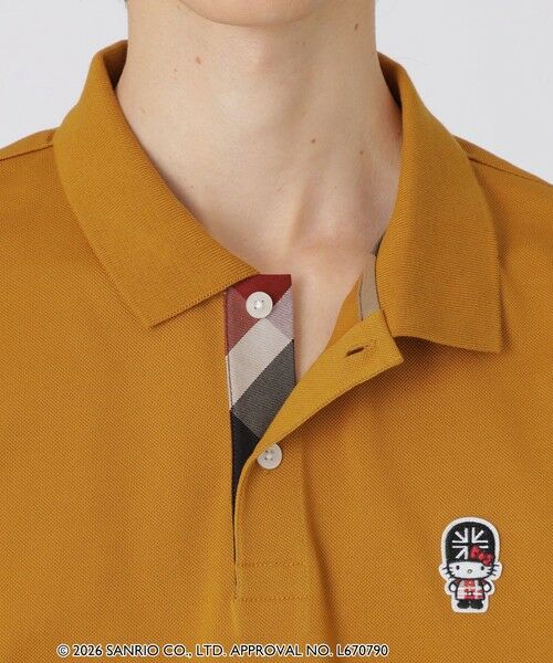 BLUE LABEL / BLACK LABEL CRESTBRIDGE / ブルーレーベル / ブラックレーベル・クレストブリッジ  カットソー | 【一部店舗限定】【ハローキティコラボ】クレストブリッジガーズマンキティワッペンポロシャツ | 詳細22