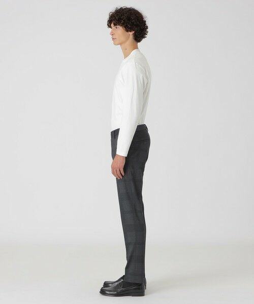 BLUE LABEL / BLACK LABEL CRESTBRIDGE / ブルーレーベル / ブラックレーベル・クレストブリッジ その他パンツ | ダブルフェイスシャドーチェックトラウザーズ | 詳細2