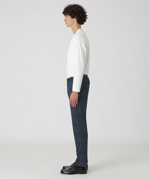 BLUE LABEL / BLACK LABEL CRESTBRIDGE / ブルーレーベル / ブラックレーベル・クレストブリッジ その他パンツ | ダブルフェイスシャドーチェックトラウザーズ | 詳細10