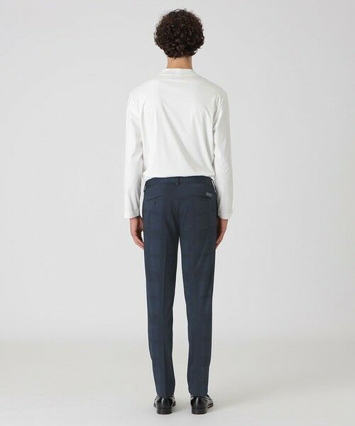 BLUE LABEL / BLACK LABEL CRESTBRIDGE / ブルーレーベル / ブラックレーベル・クレストブリッジ その他パンツ | ダブルフェイスシャドーチェックトラウザーズ | 詳細11