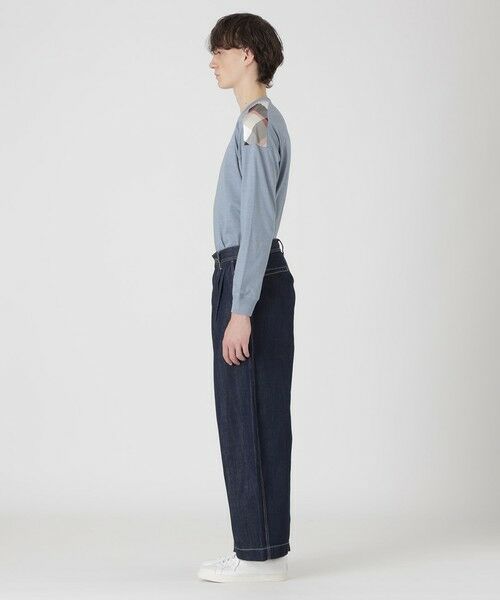 BLUE LABEL / BLACK LABEL CRESTBRIDGE / ブルーレーベル / ブラックレーベル・クレストブリッジ その他パンツ | 【BRIT】ヘヴィーオンスデニムバレルパンツ | 詳細10